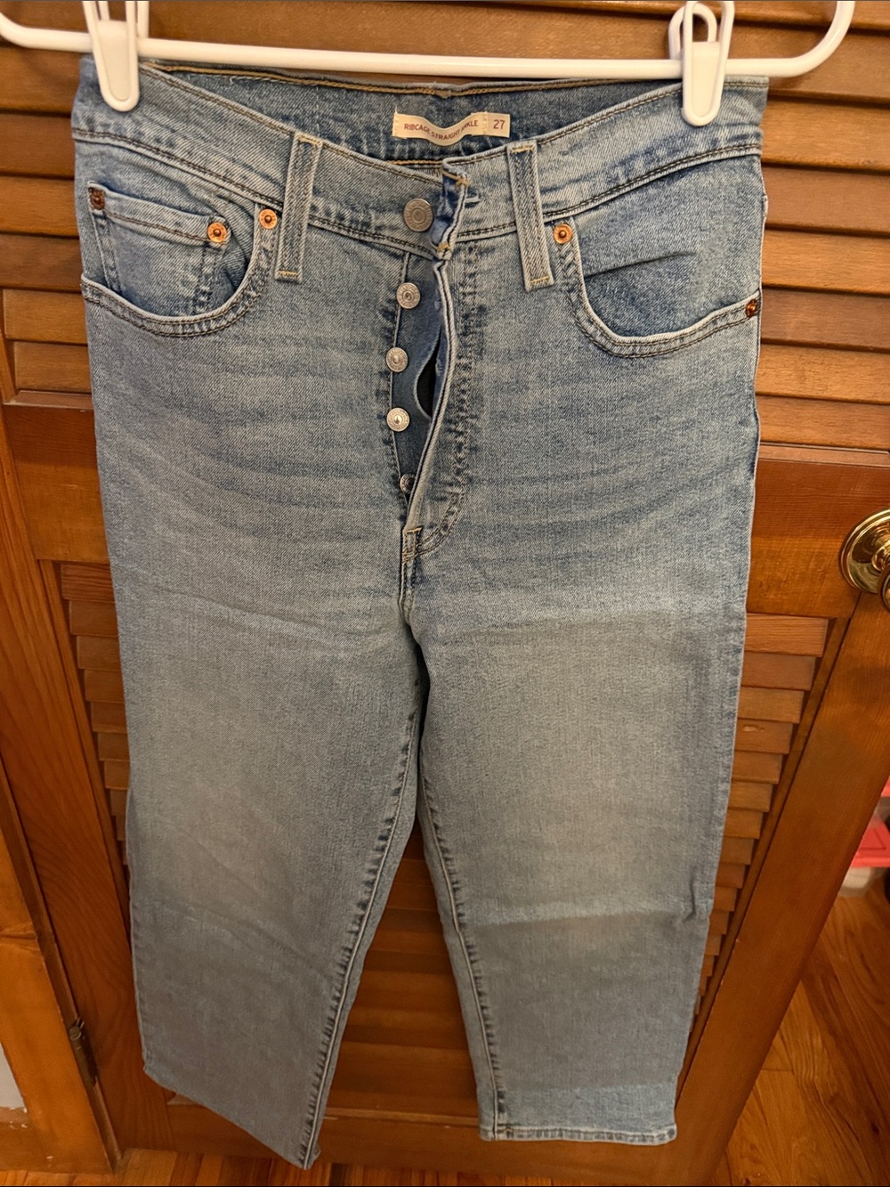 Women’s Levi’s ribcage straight ankle denim